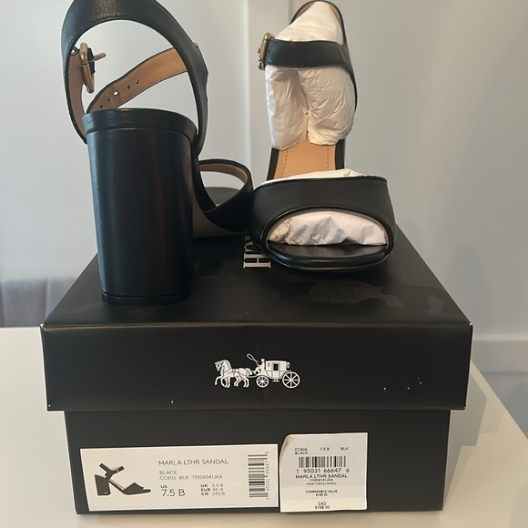 Coach Black Heels - Picture 6 of 6